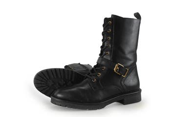 Omoda Veterboots in maat 39 Zwart, Kleding | Dames, Schoenen, Verzenden, Zwart, Omoda, Overige typen