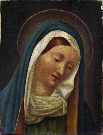 Italiaanse school (XVII) - Madonna Annunziata