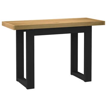 vidaXL Bureau NOAIN U-vormige poten 120x50x75 cm massief, Huis en Inrichting, Verzenden, Nieuw