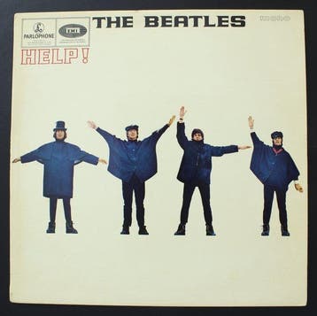 Beatles - Help! (UK) – Early Mono – “Lark Music” Label