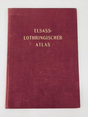 Georg Wolfram and Werner Gley - Elsass-Lothringischer Atlas, Boeken, Nieuw
