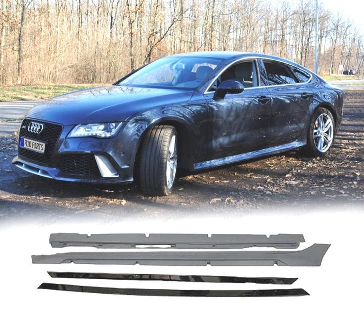 BAS DE CAISSE AUDI A7 11-17 LOOK RS7, Auto-onderdelen, Carrosserie, Verzenden