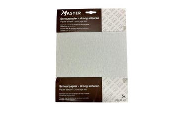 Veiling - 10x Master vellen schuurpapier 240, Nieuw