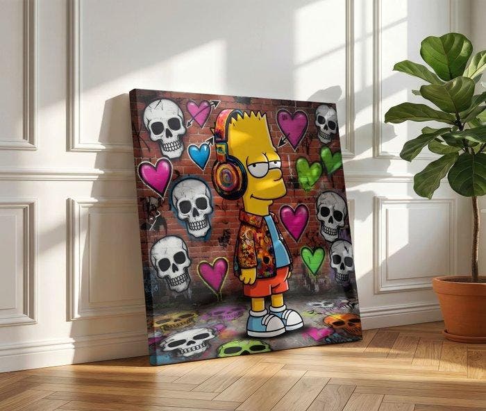 VANDAL - Bart Simpsons, Antiek en Kunst, Kunst | Designobjecten