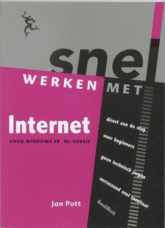 Snel werken met Internet met Windows 98 - Pott, Livres, Informatique & Ordinateur, Envoi