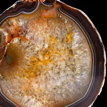 Geen Reserve - Flame Agate - 16x16x5 cm - Geode- 1.8 kg