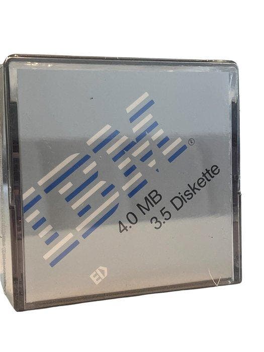 IBM - 10st-1980’s 4.0 MB 3.5 Diskette Original vintage IBM, Games en Spelcomputers, Spelcomputers | Overige Accessoires