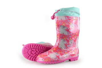 Morethansocks Regenlaarzen Meisjes in maat 32 Roze, Verzenden, Jongen of Meisje, Morethansocks, Laarzen