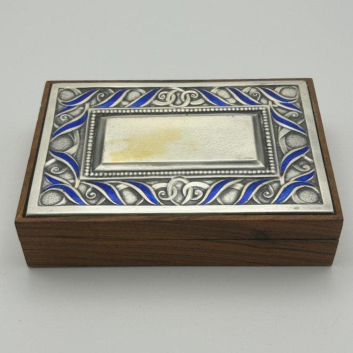 Ottaviani - Manifattura italiana - Doos - kaarthouder - .925, Antiek en Kunst, Antiek | Zilver en Goud