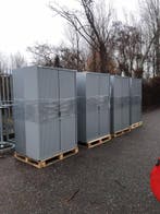 Steel office cabinets, filing cabinets, roller door cabinets, Kunststof, 100 tot 150 cm, Verzenden, Nieuw