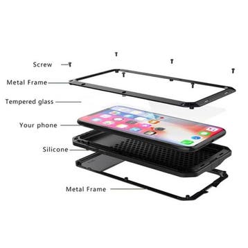iPhone XS Max 360°  Full Body Case Tank Hoesje +, Verzenden, Nieuw