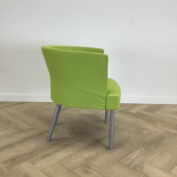 Kinnarps Trix 326 fauteuil , lime groen