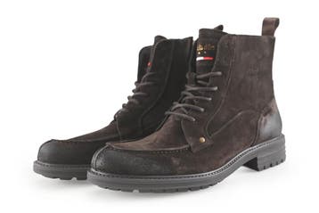 Pantofola dOro Veterboots in maat 44 Bruin, Kleding | Heren, Schoenen, Bruin, Verzenden, Boots, Zo goed als nieuw