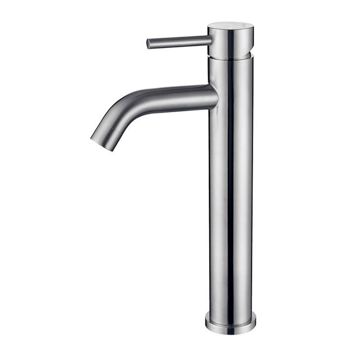 Wastafelkraan Hoog Wiesbaden Cain Met Coldstart 304 RVS, Doe-het-zelf en Bouw, Sanitair, Kraan, Nieuw, Ophalen of Verzenden