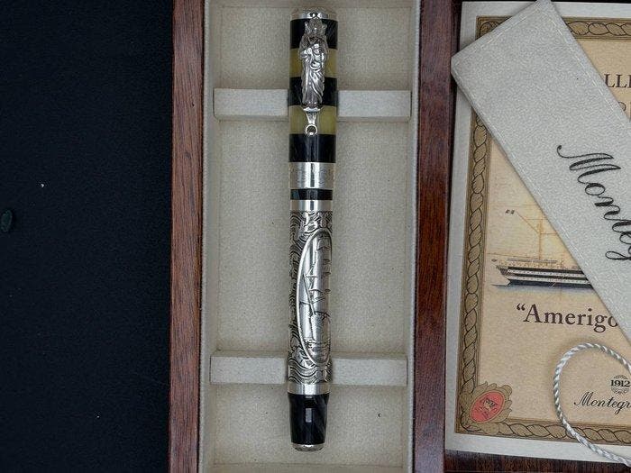 Montegrappa - Amerigo Vespucci - Stylo à plume, Verzamelen, Pennenverzamelingen