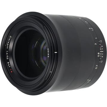 Zeiss Milvus 50mm F/1.4 ZE Canon EF | Occasion, Ophalen of Verzenden, Nieuw