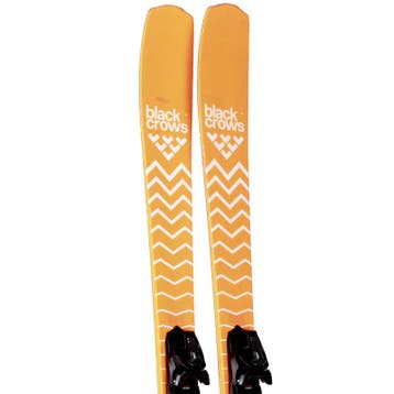 184,2 freeride skis BLACK CROWS MIRUS COR 2025, orange, gri, Verzenden, Gebruikt