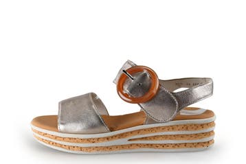 Gabor Sandalen in maat 39 Beige, Verzenden, Beige, Gabor, Sandalen of Muiltjes