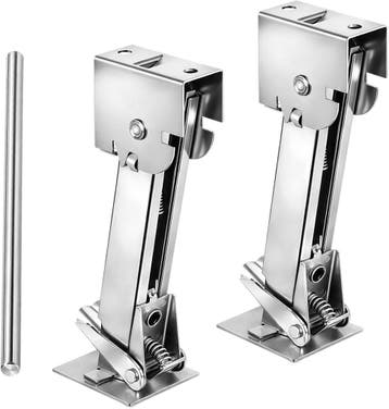 Aanhangersteunen 450kg (2st) | Retour deal | -34% korting, Verzenden, Zo goed als nieuw