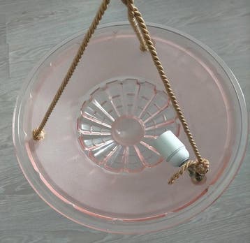 Plafonnier - Verre - Art déco