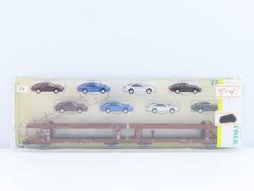 Minitrix, Herpa N - 15356 - Modeltrein goederenwagon (2) -, Hobby en Vrije tijd, Nieuw