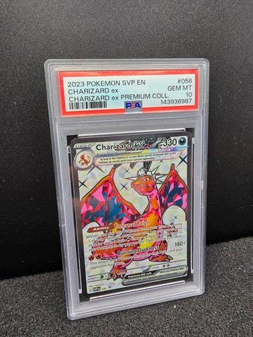 Pokémon - 1 Graded card - Charizard ex 056 Carte promo,
