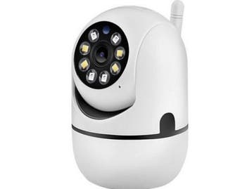 Veiling - ROTERENDE DRAADLOZE CAMERA MET BEWEGINGSSENSOR, Nieuw