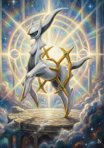 ANDSAL MCMXCI - Lot of 2 Arceus & Mew Infinite Power Pokémon, Nieuw