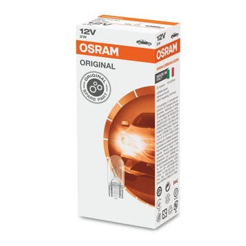 Osram Gloeilamp 12V W2.1x9.5d Original Line 10 Stuks, Auto-onderdelen, Verzenden, Nieuw