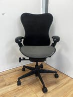 Herman Miller Mirra - Zwart Butterfly Rug - Full Option!, Verzenden, Zwart, Zo goed als nieuw, Bureaustoel