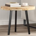 vidaXL Tafelblad rond Ø 50x4 cm massief acaciahout, Verzenden, Nieuw