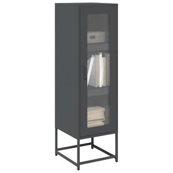vidaXL Hoge kast 36x39x123 cm koudgewalst staal, Huis en Inrichting, Kasten | Dressoirs, Verzenden, Nieuw