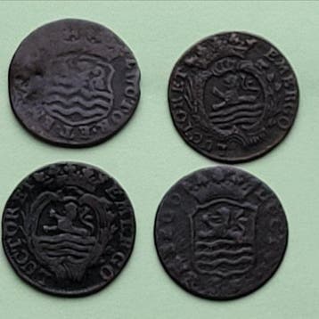 Nederland, Provinciale munten Duit 1724-1797 (Zonder