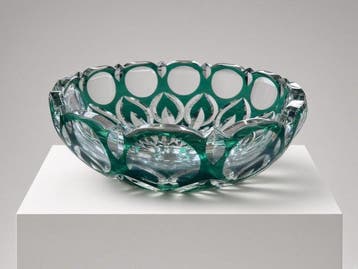 Val Saint Lambert - Bol - L. 31 cm - Cristal