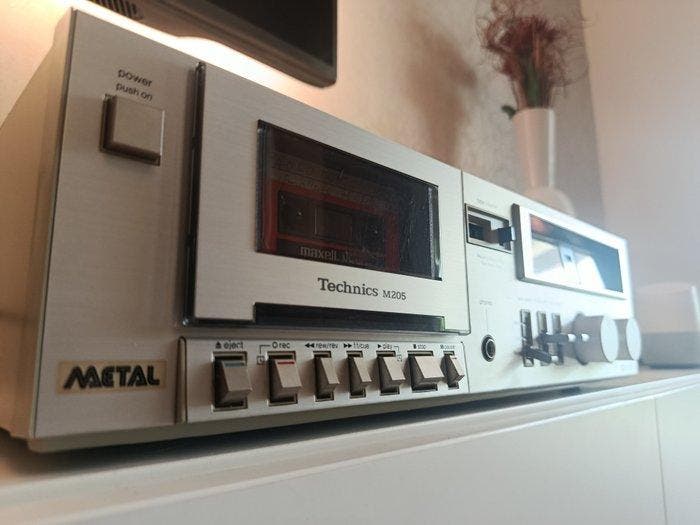 Technics - M205 Cassetterecorder-speler, TV, Hi-fi & Vidéo, Radios