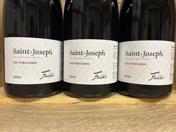 2024 Lionel Faury Les Ribaudes - Saint-Joseph - 3 Magnums, Nieuw