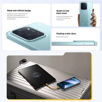 C85 Smartphone - 6 GB RAM - 128 GB Opslag - 50 MP Camera -, Télécoms, Téléphonie mobile | Marques Autre, Verzenden