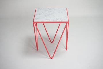 DFlab Studio - Middentafel - Avior Fluo - Carrara marmer, Antiek en Kunst