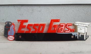 Esso - Reclamebord - kunststof