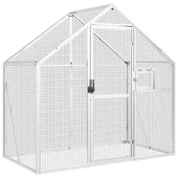 Voliere 179cm Alu | Retour deal -35% | Koopje!, Dieren en Toebehoren, Verzenden, Zo goed als nieuw, Aluminium