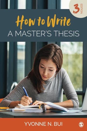 How To Write A MasterS Thesis |  | Nieuw, Verzenden, Nieuw