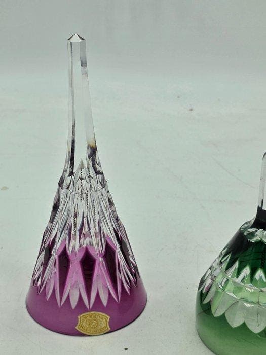 Decoratieve bel (2) - Val Saint Lambert - België, Antiek en Kunst, Antiek | Glaswerk en Kristal