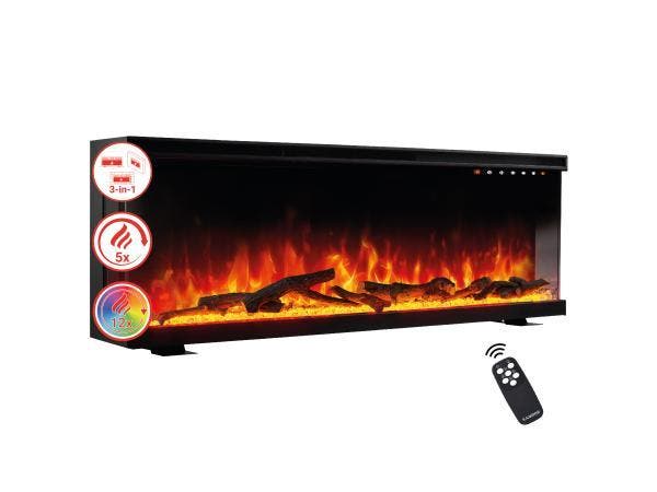 Veiling - Elektrische haard LEA - Elektrische 3-in-1 haard, Huis en Inrichting, Kachels