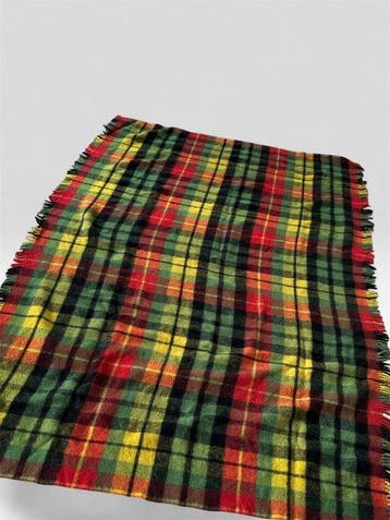 Textiel - 190 cm - 130 cm - AaBe vintage puur wol