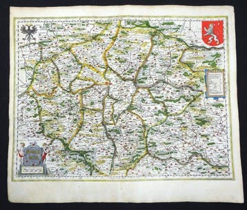 Czechia - Bohemia, Prague...; W. & J. Blaeu - Bohemia -