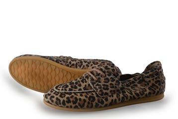 Tamaris Loafers in maat 40 Panter, Verzenden, Overige typen