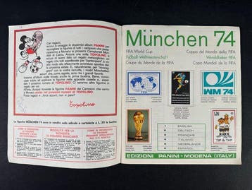 1974 Panini München 74 World Cup - 1 Compleet album -, Collections