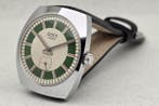 Amer - NOS - Burgundy Fumé Vintage Watch – Cushion Case –, Nieuw