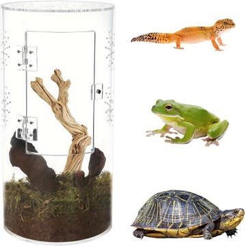 Mini Terrarium 360 | Retour Deal | 34% Korting, Verzenden, Terrarium of Paludarium