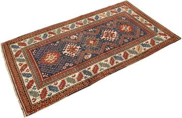 Kazak - Antik - Vloerkleed - 227 cm - 127 cm - Exclusieve